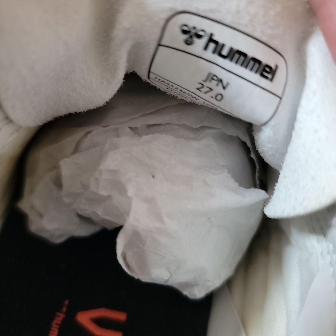 hummel　VORART 　スパイク　サッカーシューズ ホワイト　27.0