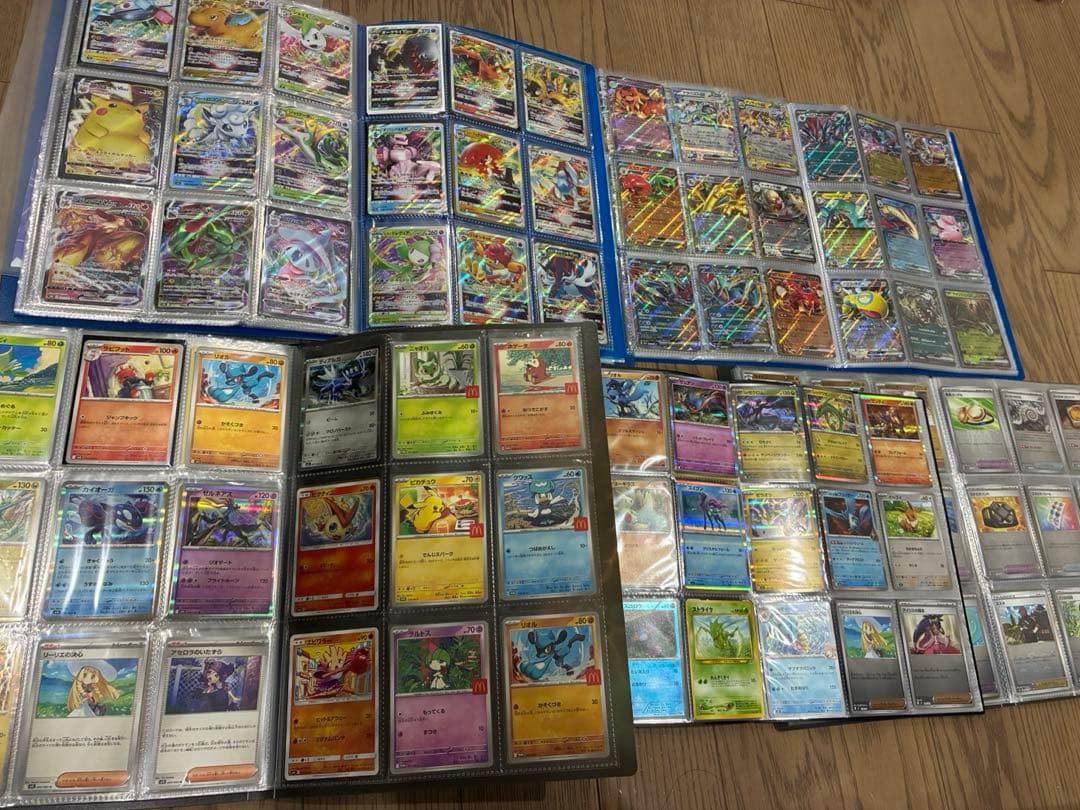 ポケモンカードセット　引退品　約900枚　収集用バインダー付き