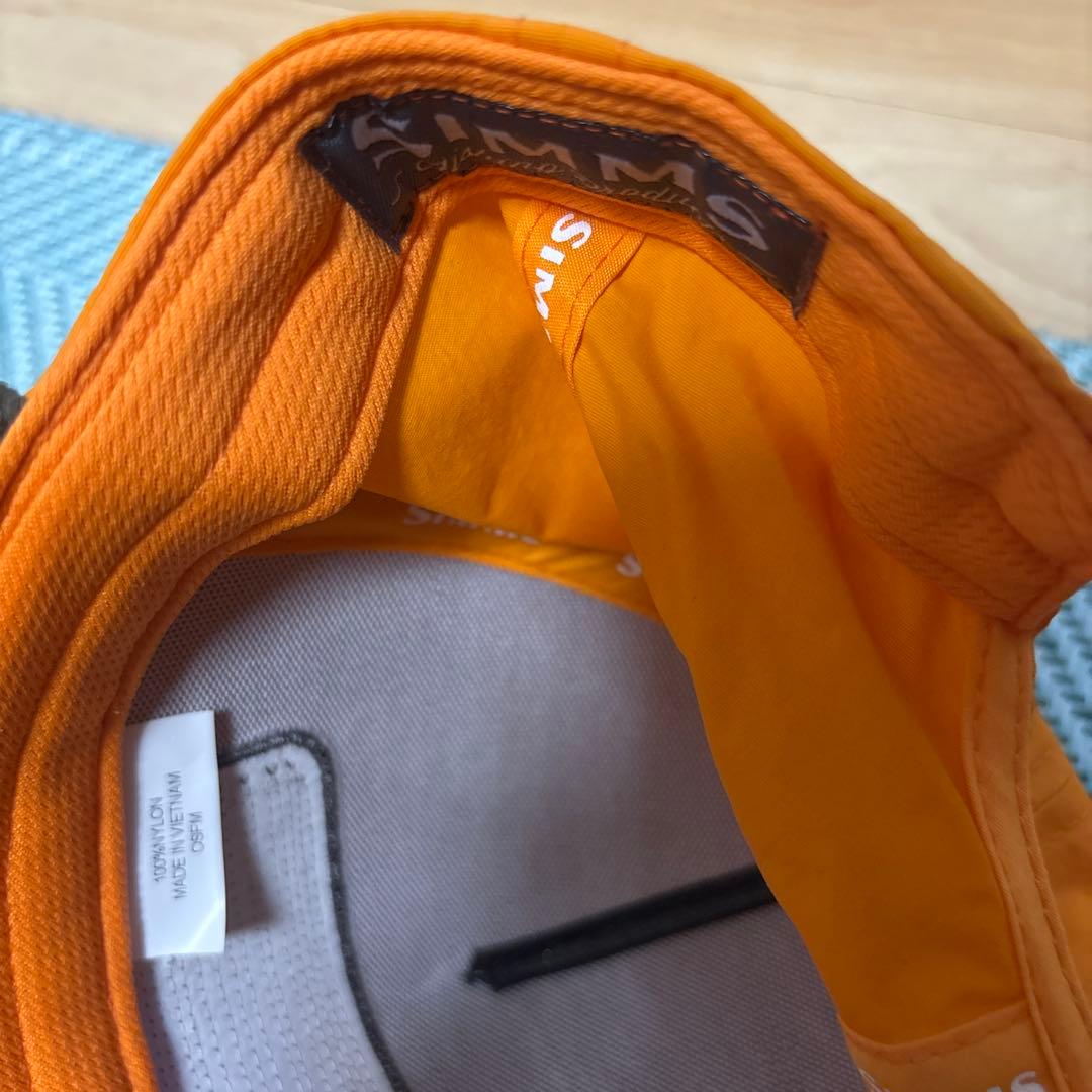 Simms オレンジキャップ 調整可能