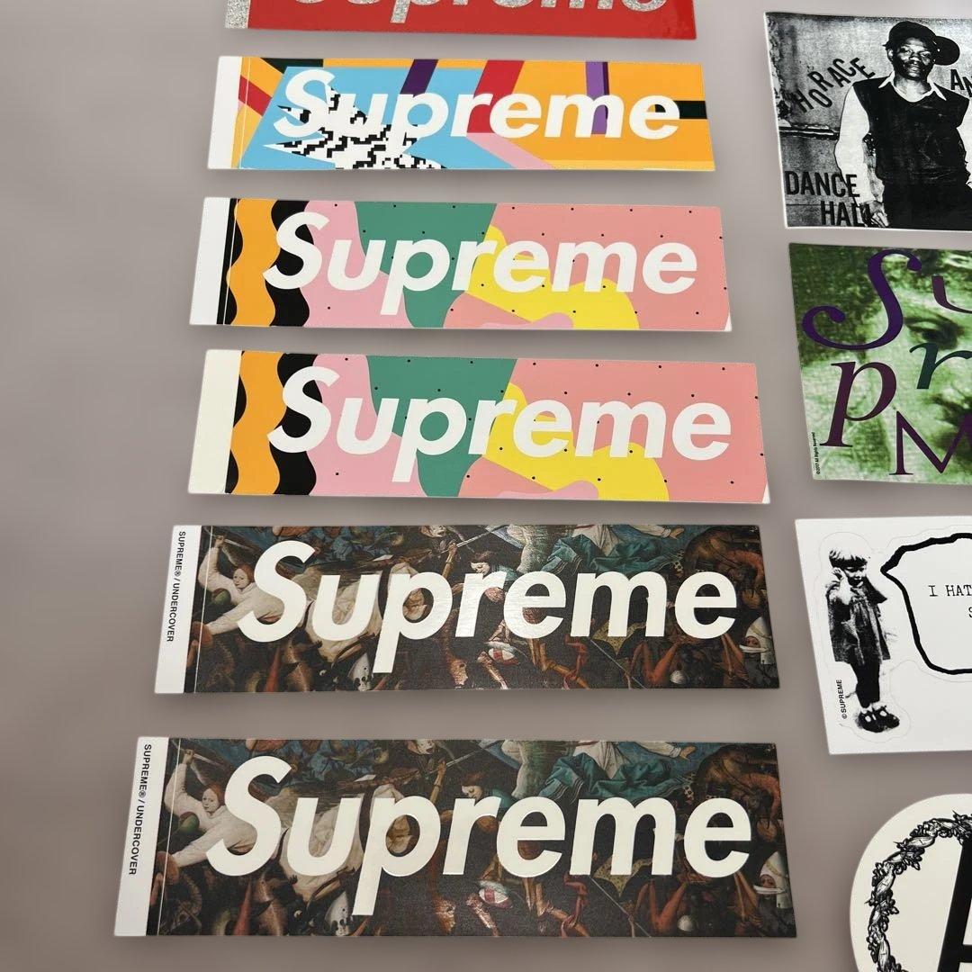 supreme ステッカー　セット