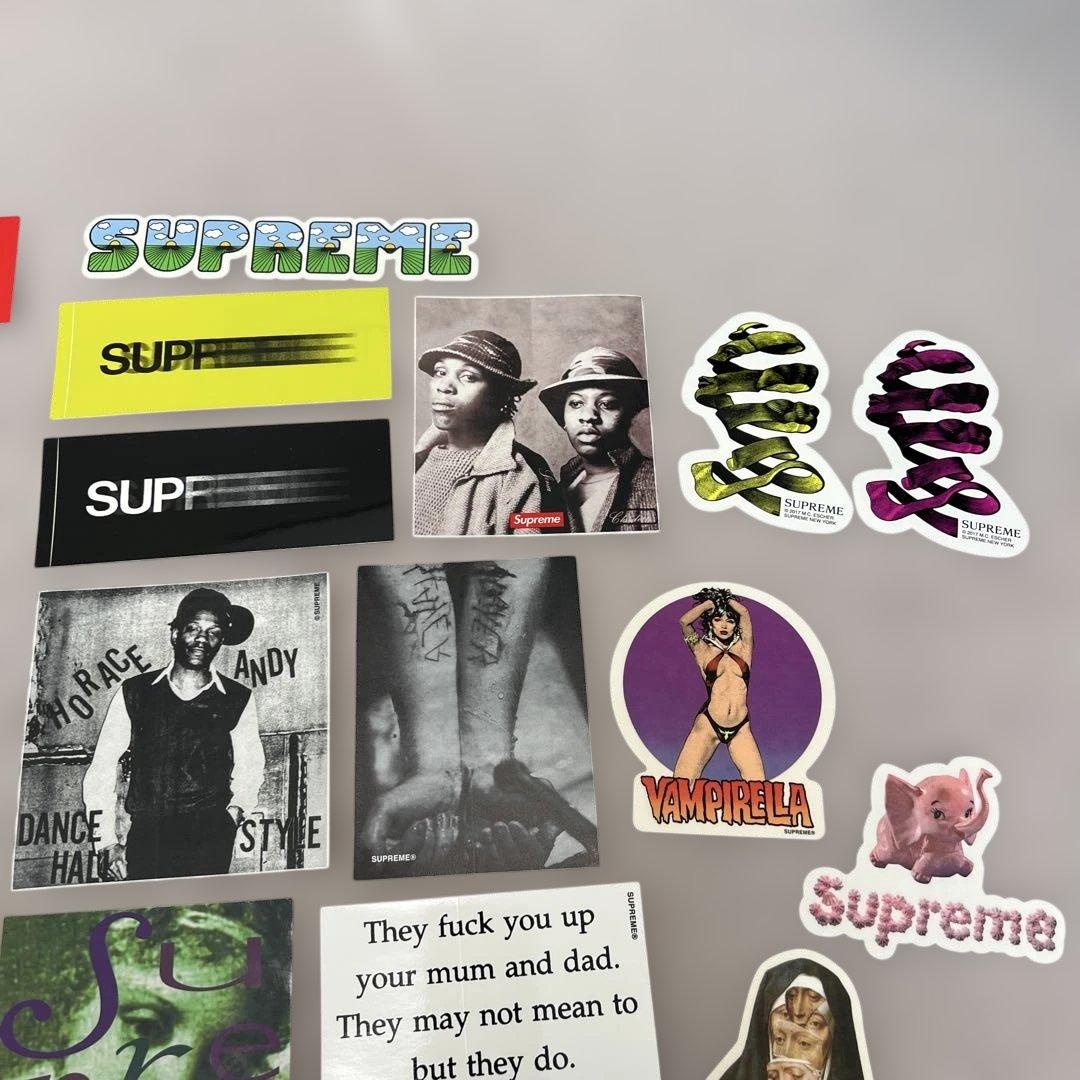 supreme ステッカー　セット