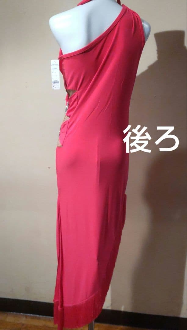 新品 社交ダンス　ラテンドレス ワンピース ラテン衣装 ルンバ　サルサ　ダンス