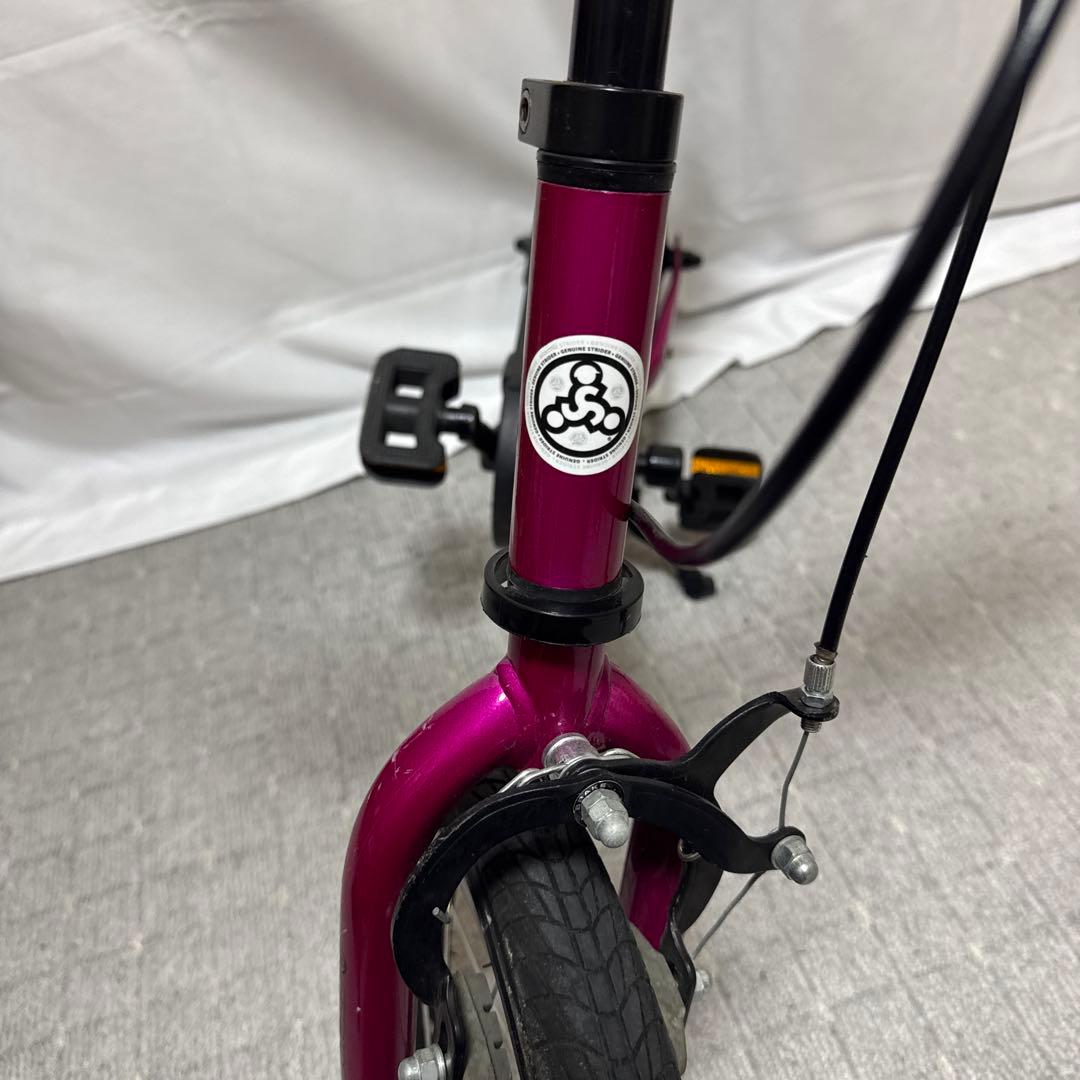 B137 STRIDER ストライダー 14X ピンク ペダル付 スタンド付