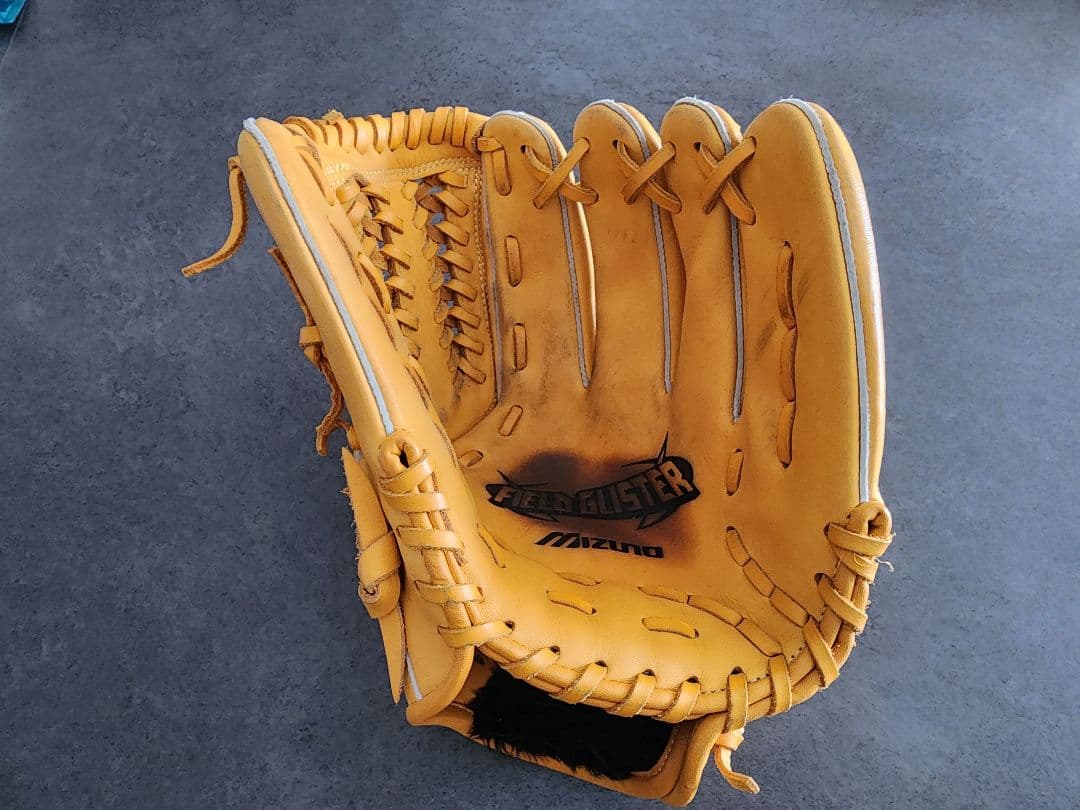 Mizuno FIELD GUSTER 軟式グローブ イエロー