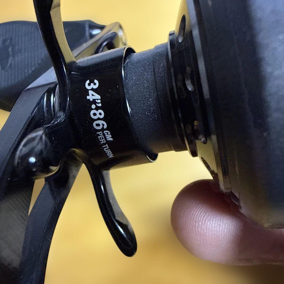 abugarcia revo beast ハイギア。バリアル100ミリ付き。