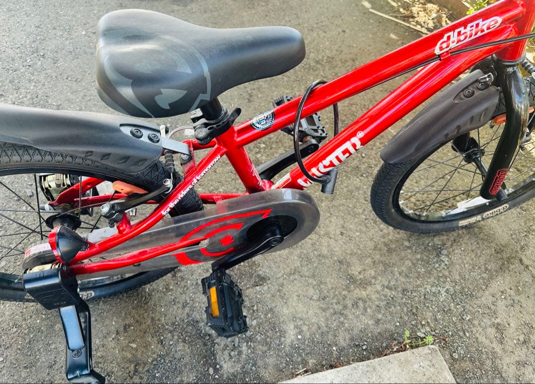 d.bike 子供用自転車 18インチ レッド 引取可