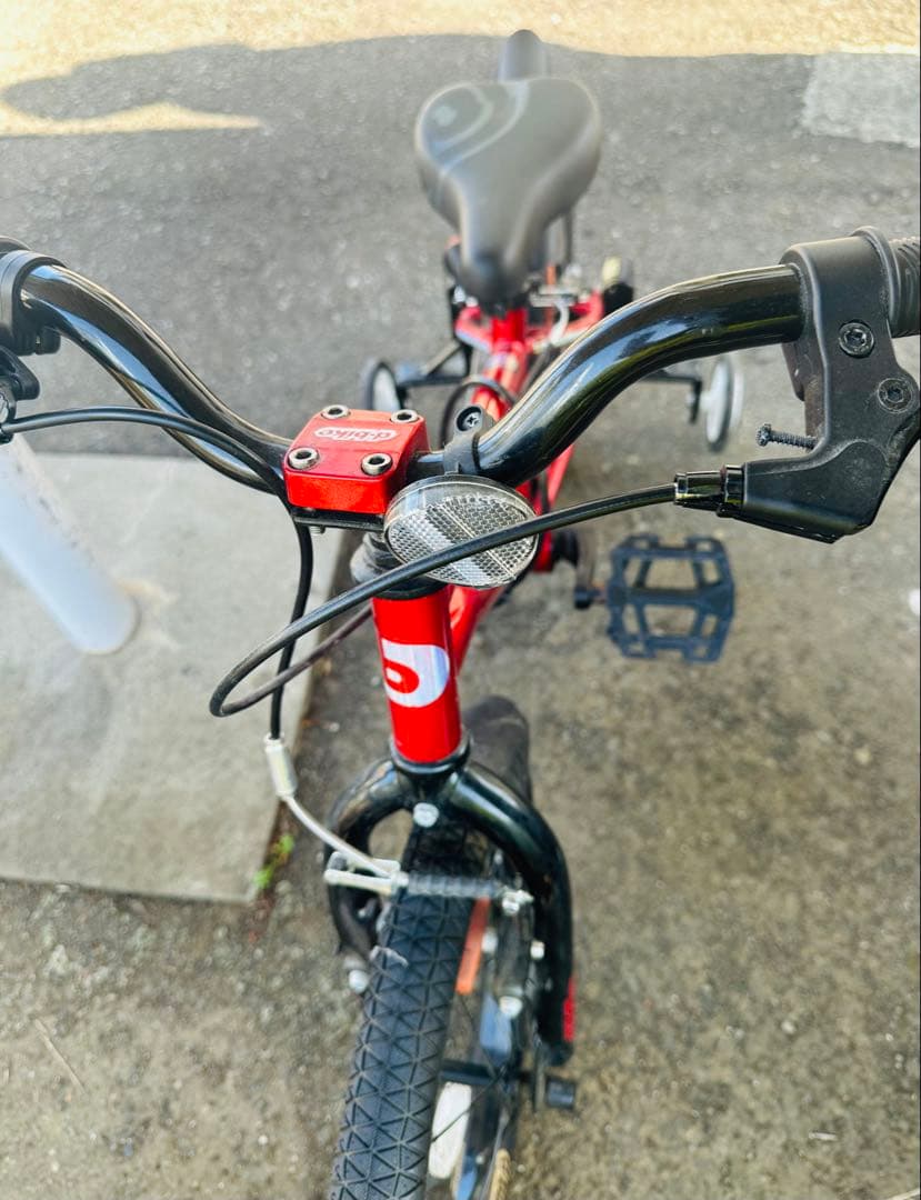 d.bike 子供用自転車 18インチ レッド 引取可