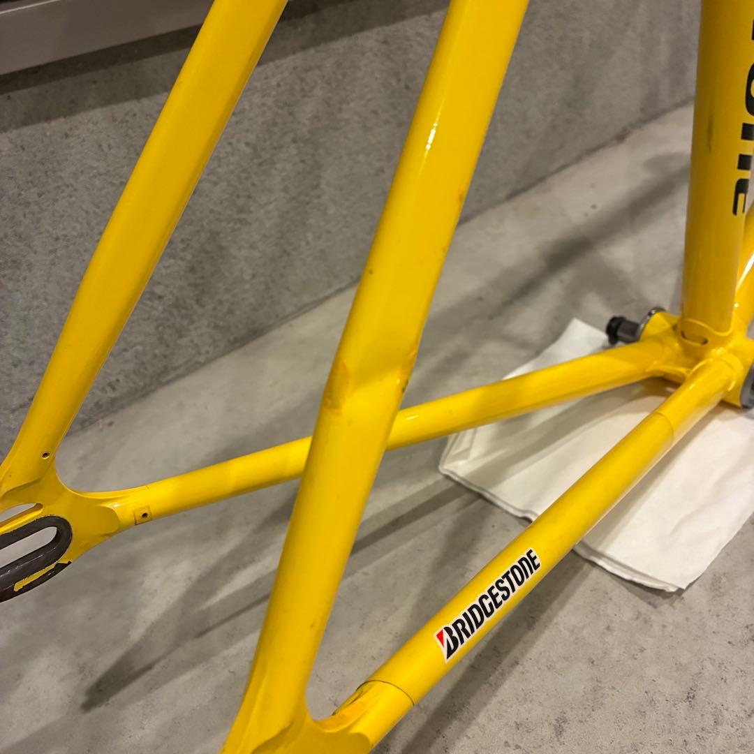 BRIDGESTONE ピストフレーム NJS 競輪