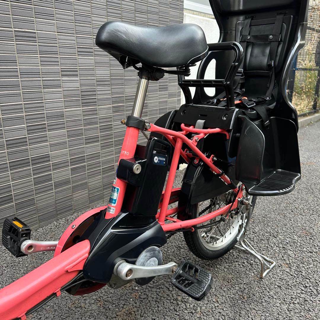パナソニック電動自転車ギュット20インチ変速3段8.0Ah（5点灯）充電器つき