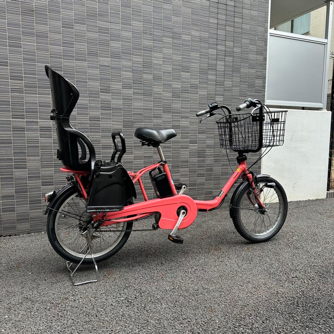 パナソニック電動自転車ギュット20インチ変速3段8.0Ah（5点灯）充電器つき