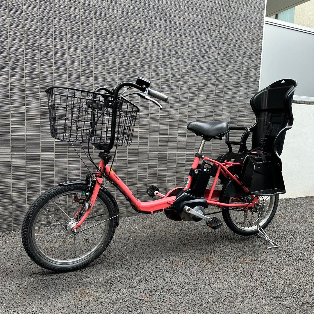 パナソニック電動自転車ギュット20インチ変速3段8.0Ah（5点灯）充電器つき
