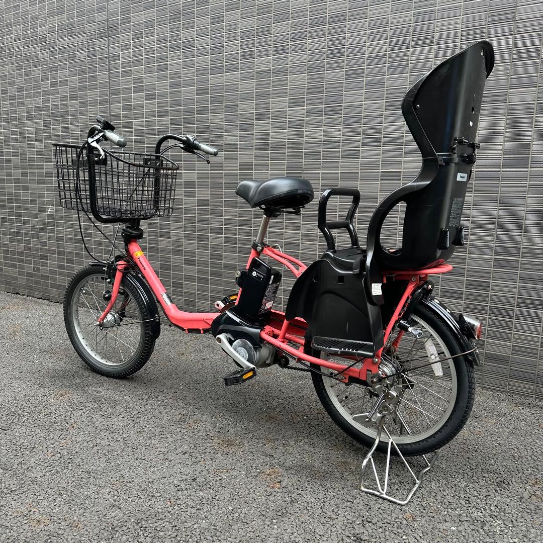 パナソニック電動自転車ギュット20インチ変速3段8.0Ah（5点灯）充電器つき