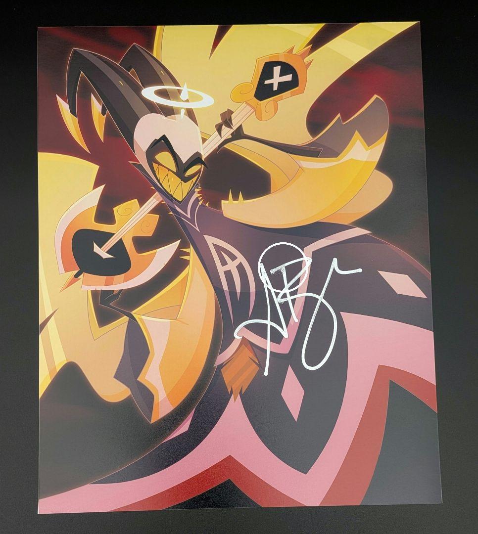Hazbinhotel ADAM 8×10in サイン入りプリント