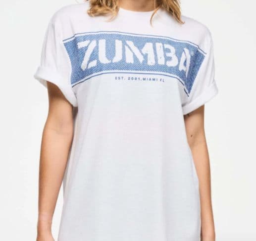 【正規品•未使用】ZUMBA　Blue Jean Tees2枚セット