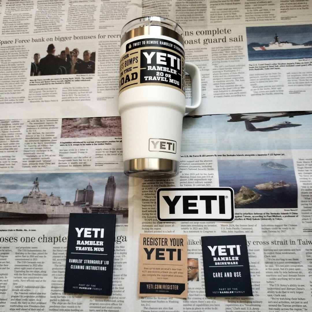 値下げ【新品】YETI Rambler 20 oz Travel Mug