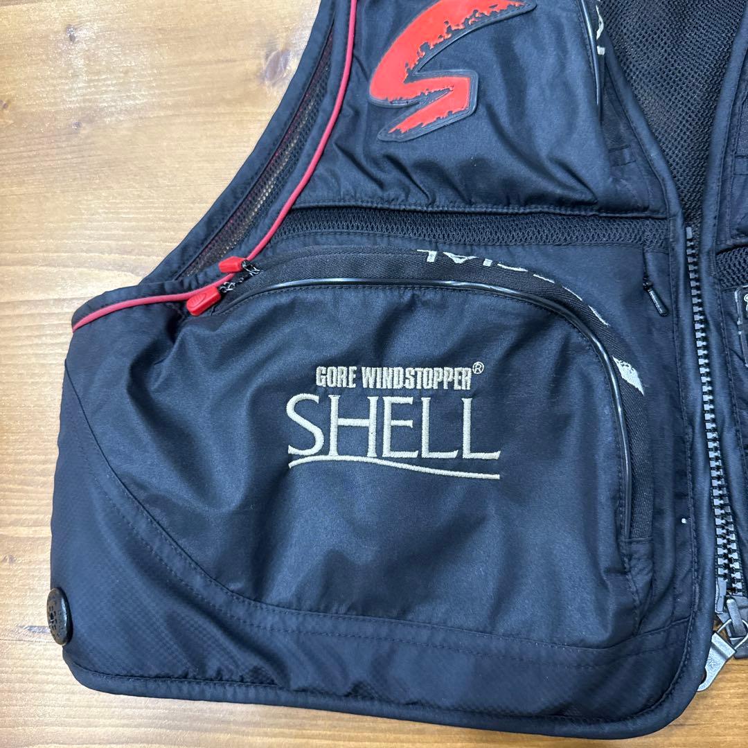 ダイワ　GORE WINDSTOPPER SHELL　鮎　フィッシングベスト　L