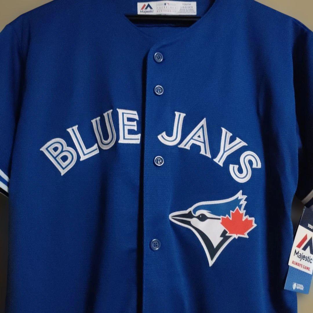 ブルージェイズ BLUE JAYS Majestic ユニフォーム Youth