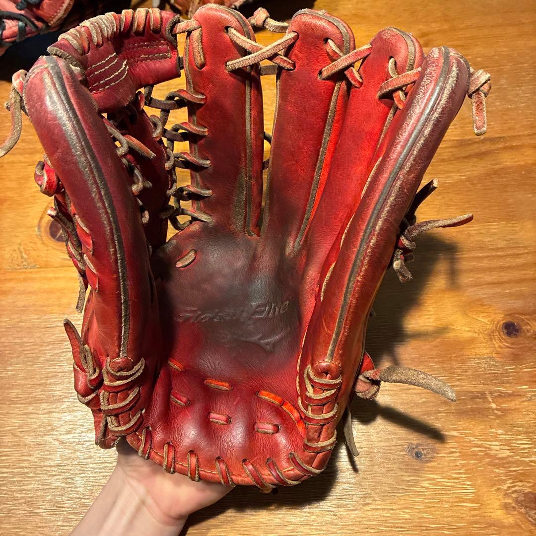 ミズノ　グローバルエリート　硬式グローブ　外野手用