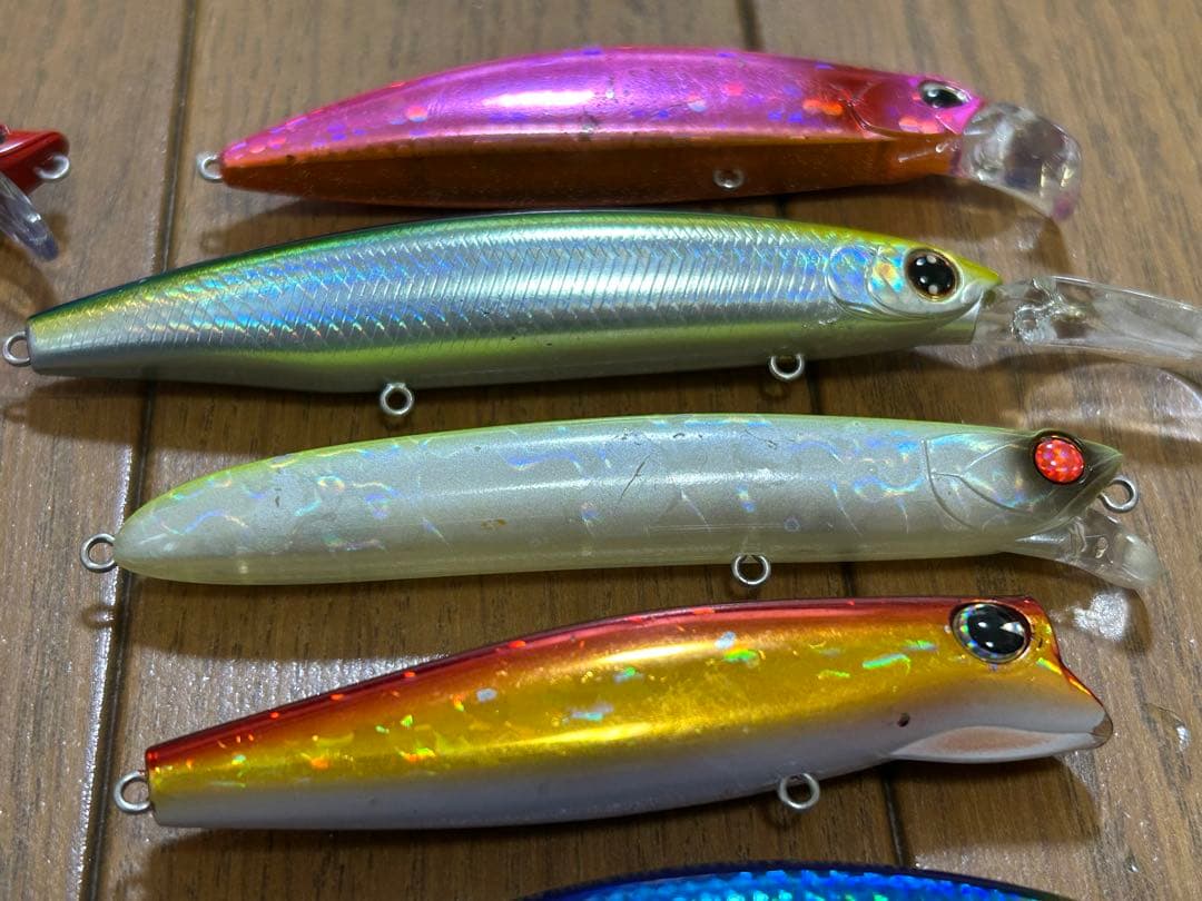 ®*️様 シーバス青物ヒラメルアー20個セットまとめ売りアイマ　ダイワ　アピア他