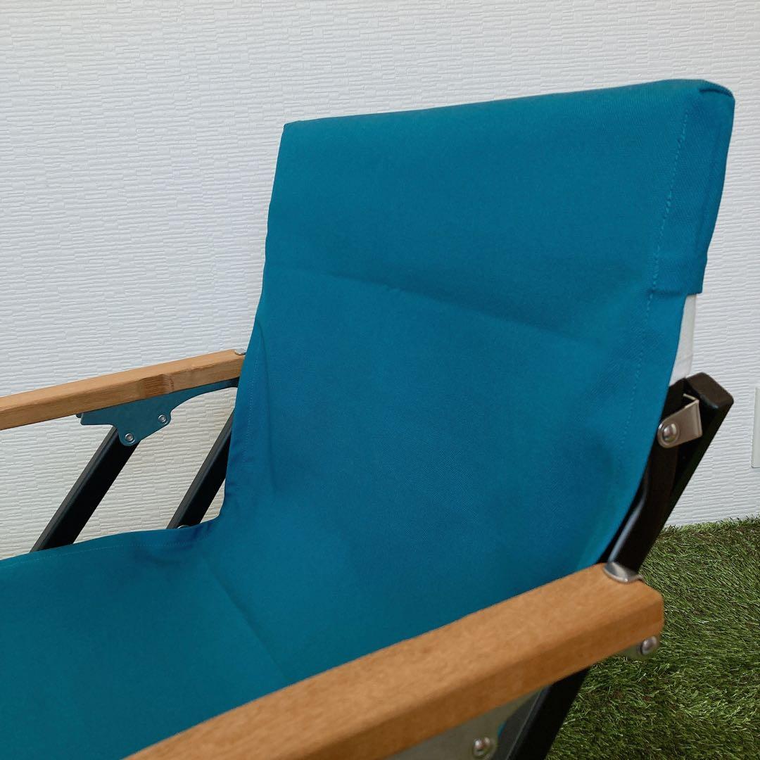 ターコイズ 2脚分 ローチェアショート用 シートカバー 8号帆布 スノーピーク