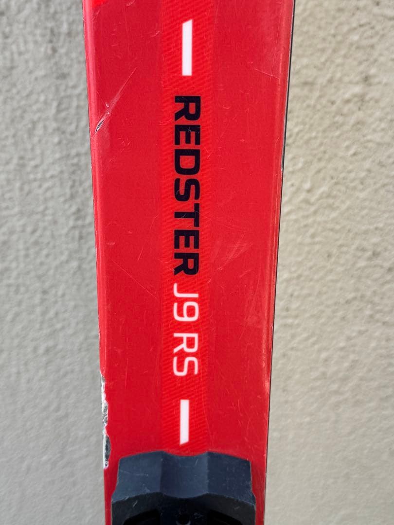 ATOMIC REDSTER J9 RS スキー板 140cm (ストック付)