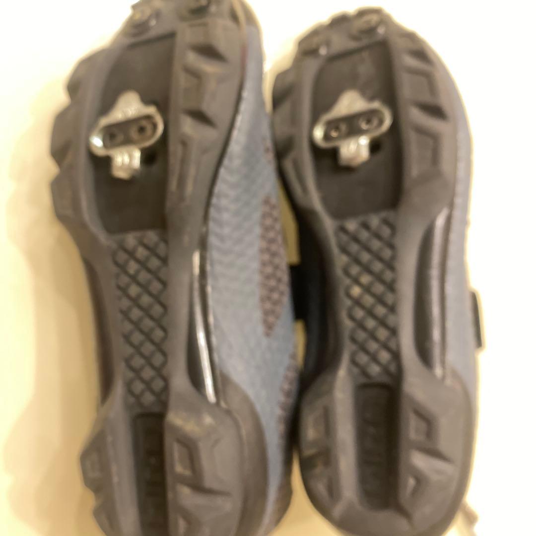 Giro シューズ 40 ダークブルー ベルクロ