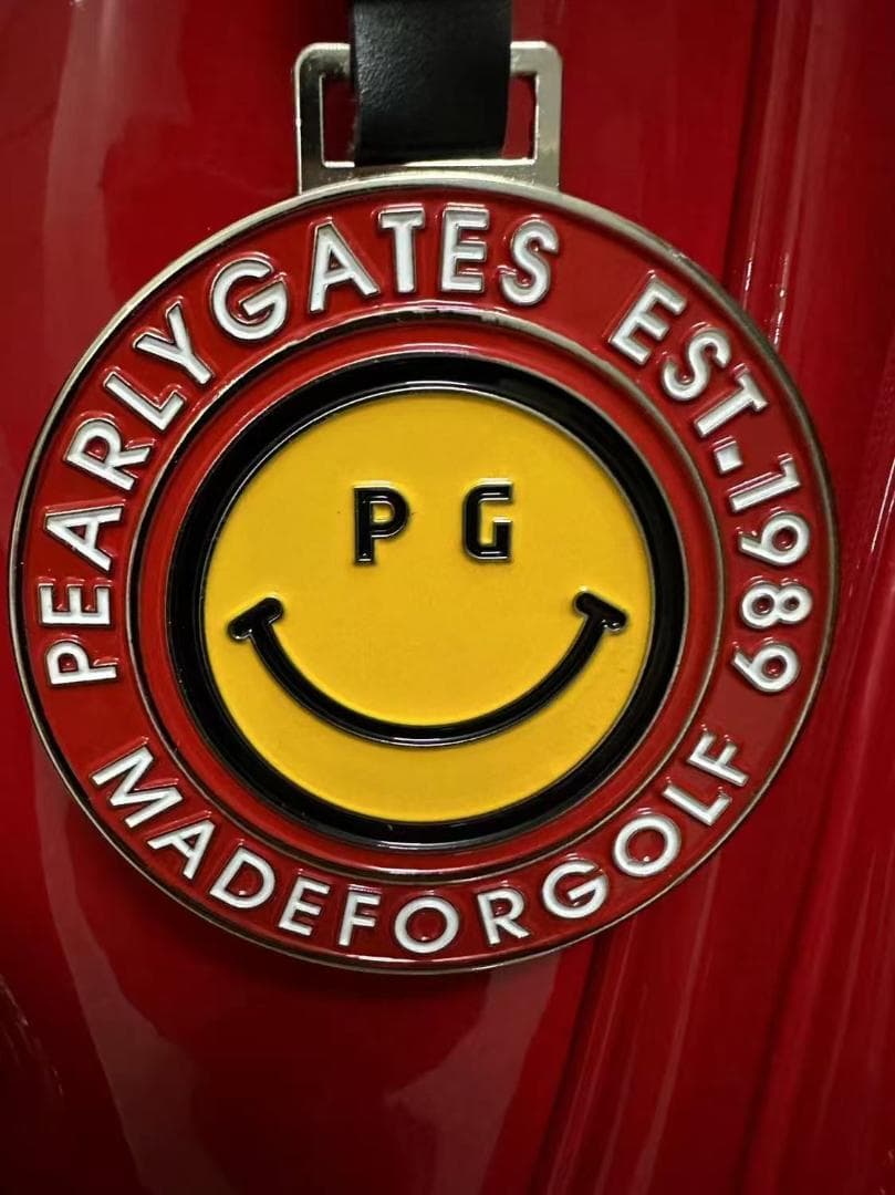 PEARLY GATES レッド キャディバッグ