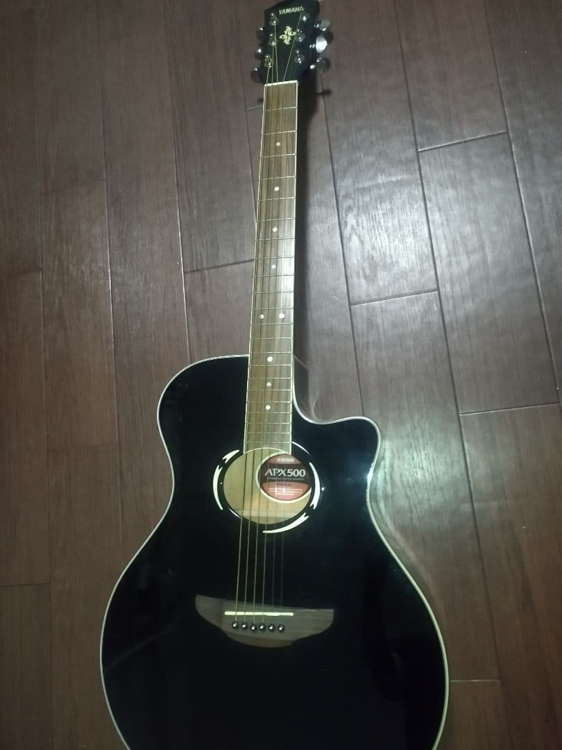 YAMAHA APX500エレアコ廃盤レア！ソフトケースチューナー弦付ヤマハBL