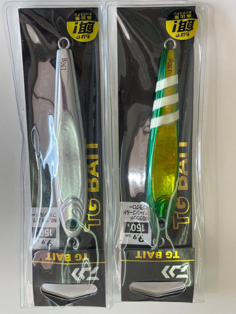 TG BAIT メタルジグ 150g 2色セット