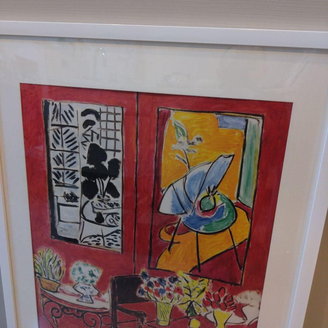 マティス展 フレーム付 ポスター 額装 Matisse マティス
