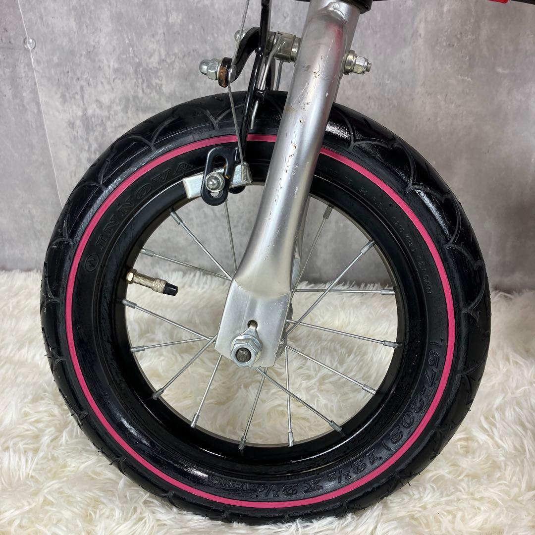 【極美品】へんしんバイク　ピンク　12インチ