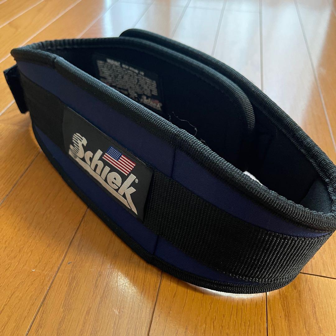 美品！Schiek Workout Belt Blue