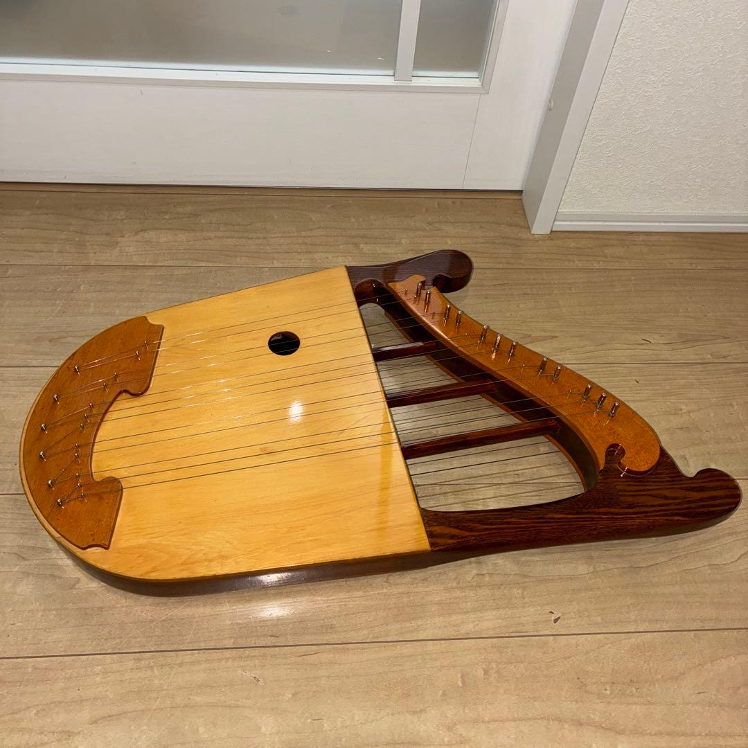 美品　木製ハープ エンジェルスハープ　ミニハープ　ライアーハープ　ハープ