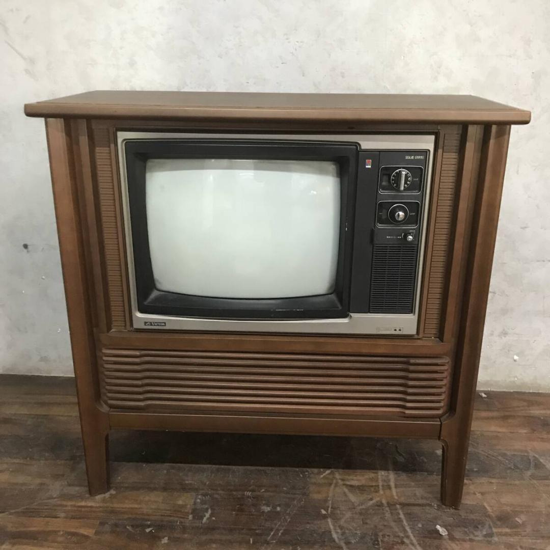 Victor ビクター C-9020 カラーテレビ トランジスタ式 レトロ