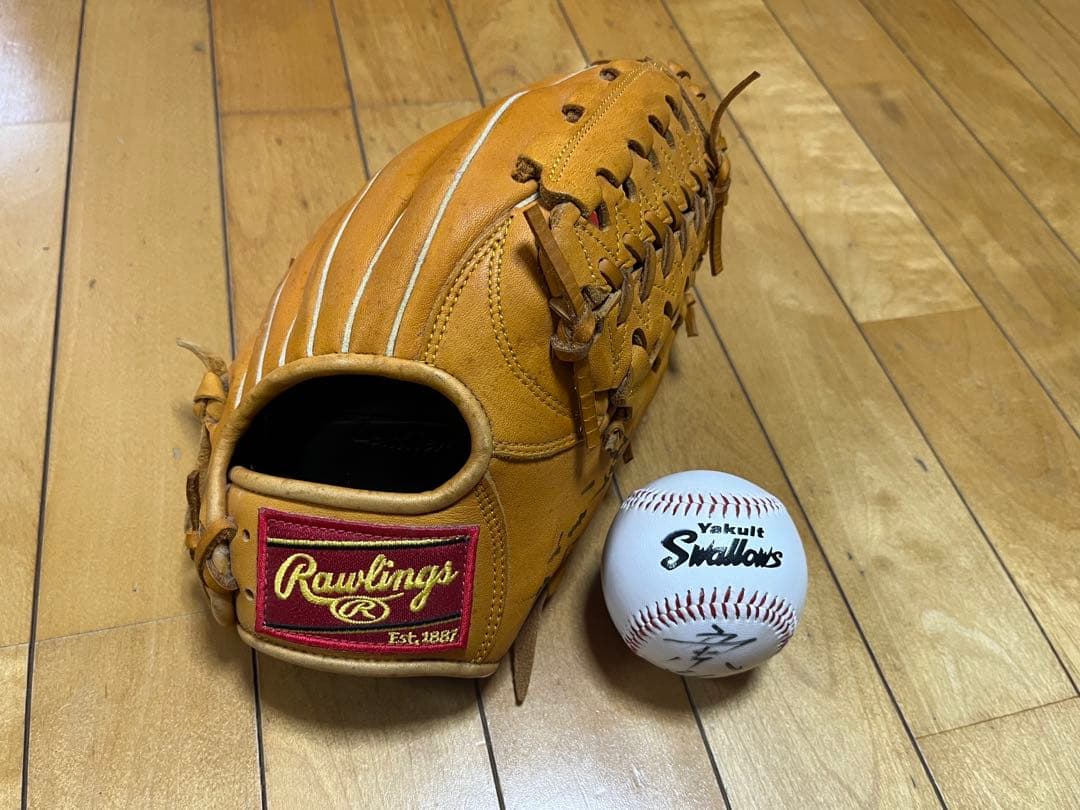 超稀少 Rawlings Pro Model 五十嵐亮太選手 サイン入りグローブ
