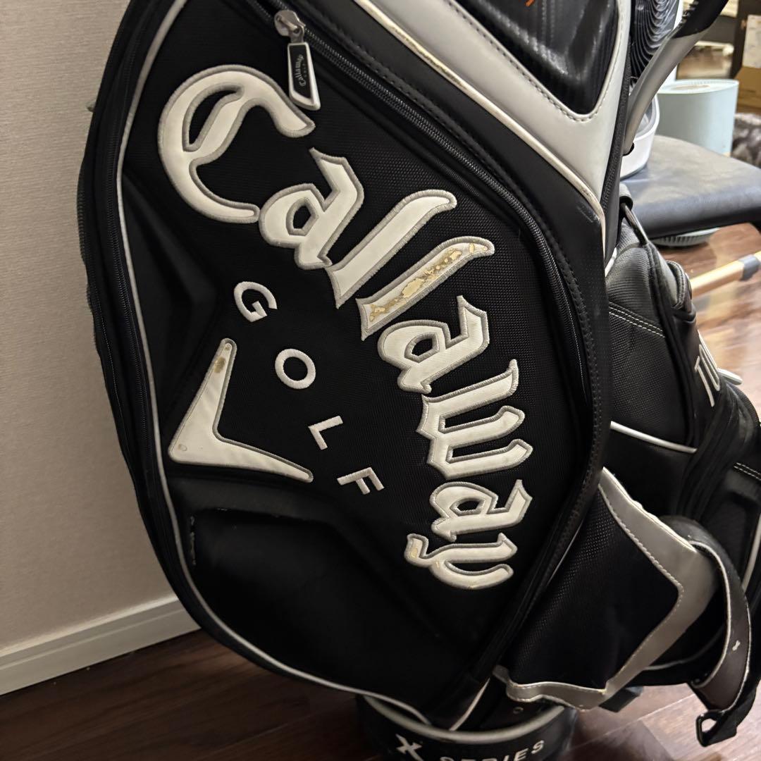 Callaway X-Series キャディバッグ 黒白