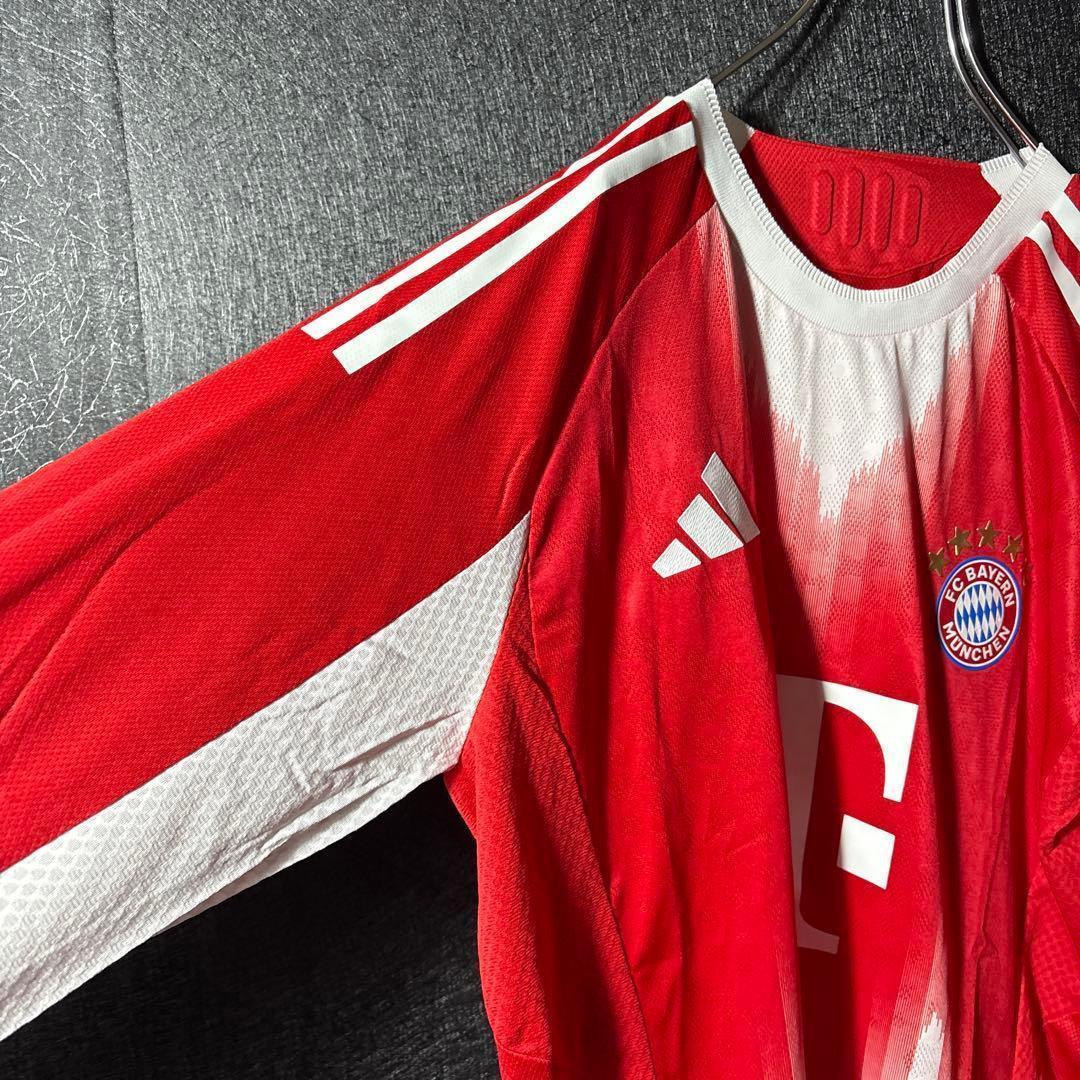 【★バイエルン】 adidas サッカー 新 ホームユニフォーム 長袖 2XL