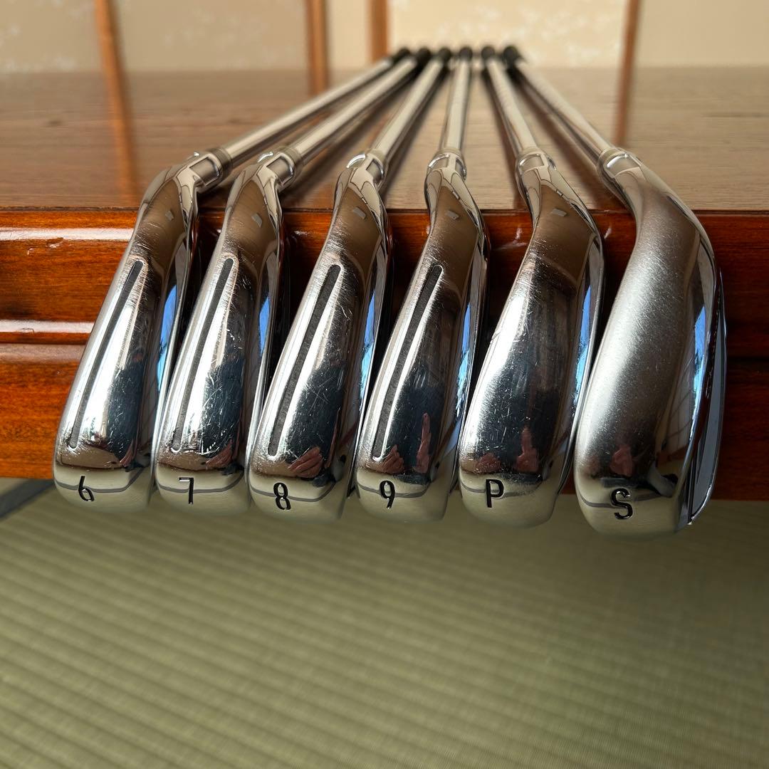 H*a様 TaylorMade STEALTH GLOIRE アイアン6本　中古