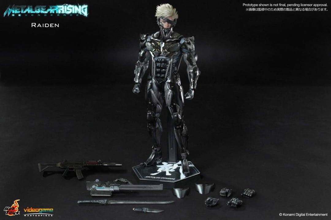 ホットトイズVGM17 メタルギアライジングリベンジェンス雷電 RAIDEN