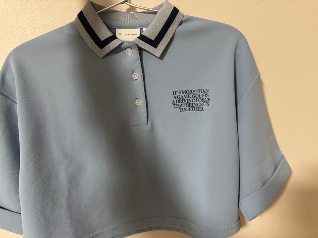 TaylorMade×UNITED ARROWS ショートレングスS/Sポロ