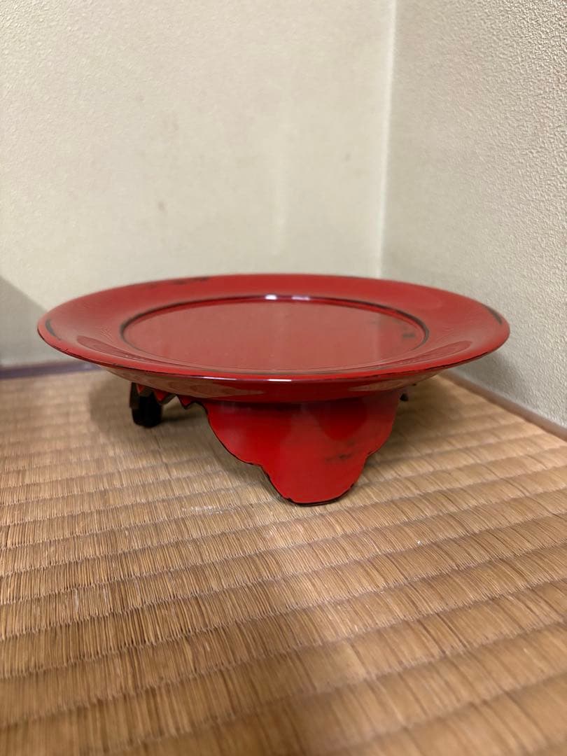 赤い高杯5枚セット