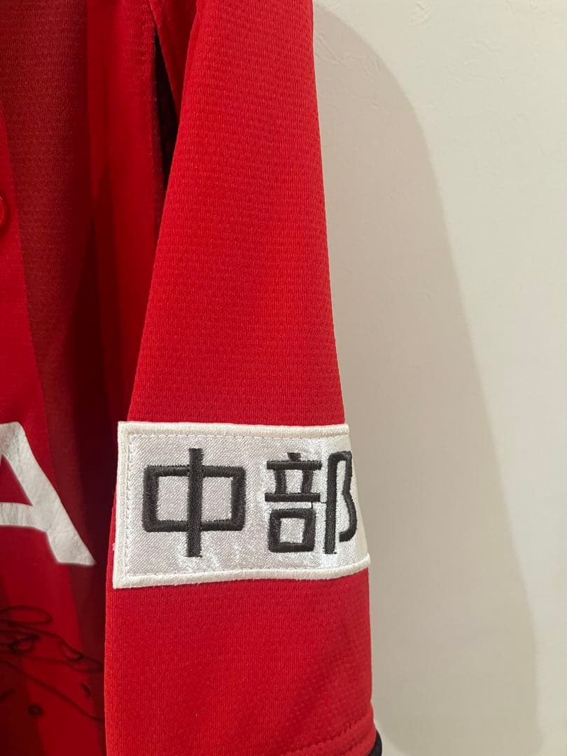 サッカー　ストイコビッチ直筆サイン入り 名古屋グランパス　ユニフォーム　ウェア