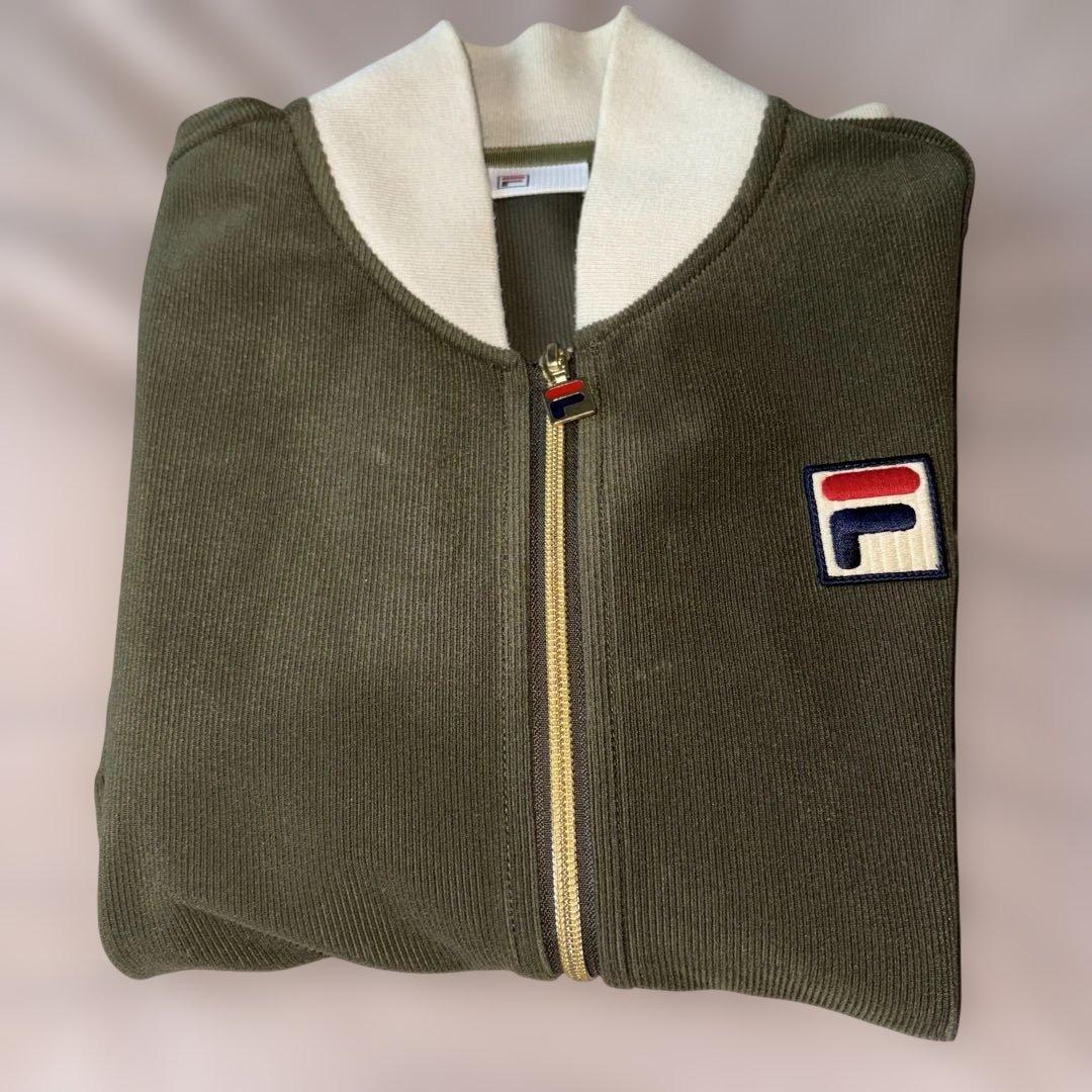 FILA オリーブグリーン ジャケット L