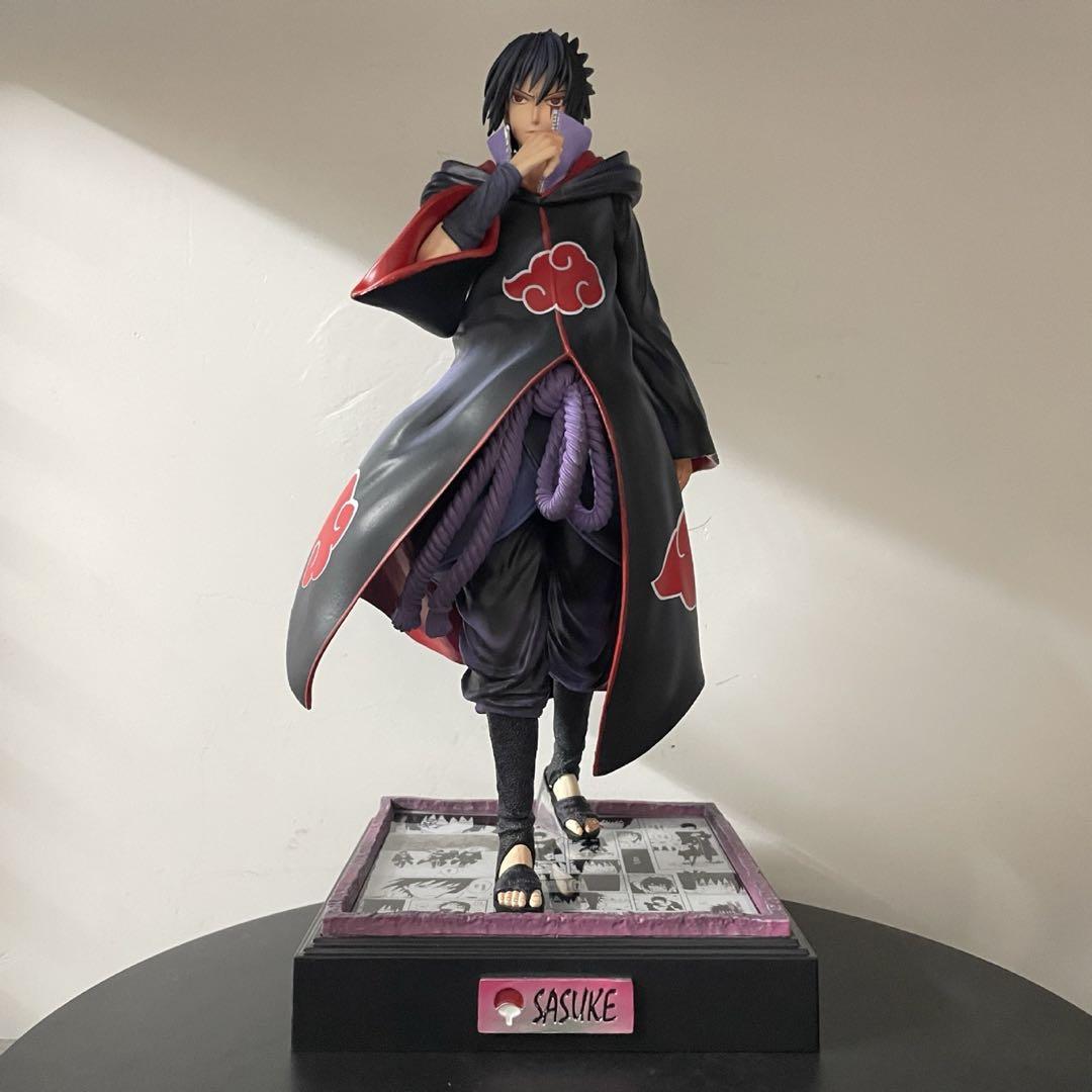 NARUTO ナルト　うちはサスケ　暁ver 高さ35cm 海外フィギュア