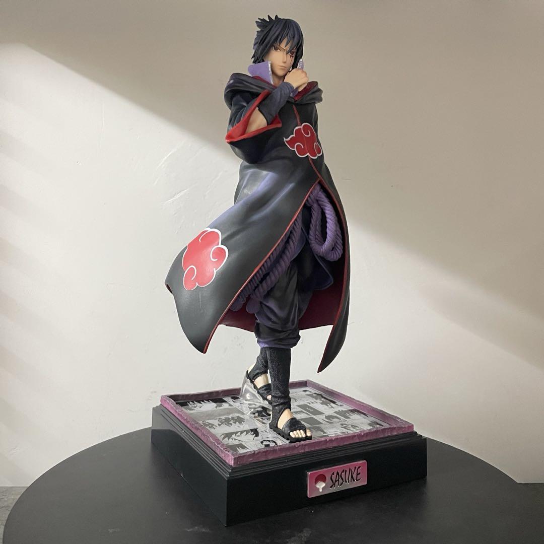 NARUTO ナルト　うちはサスケ　暁ver 高さ35cm 海外フィギュア