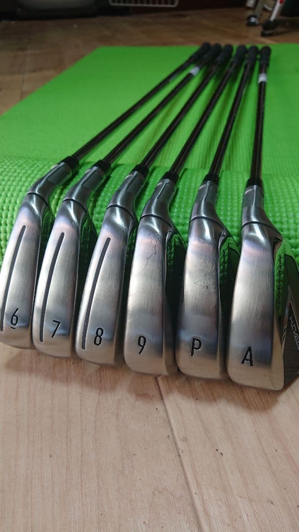 【極美品】テーラーメイドステルスアイアン6～AW6本セット
