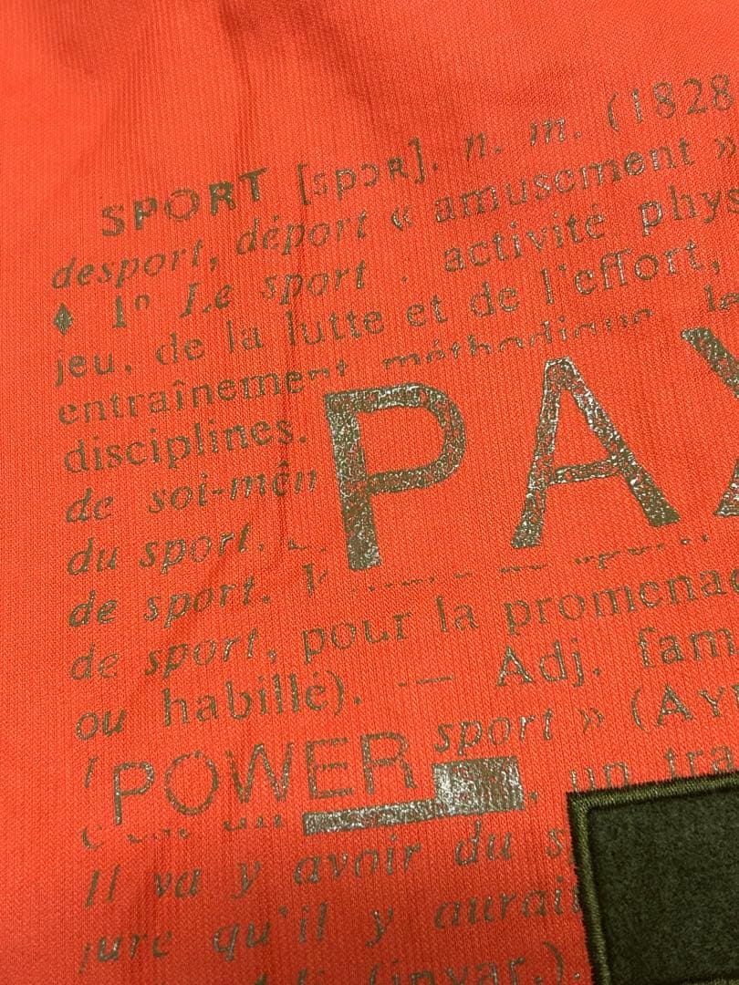 新品CASTELBAJAC SPORT 半袖ボタンダウンシャツ　オレンジサイズ1
