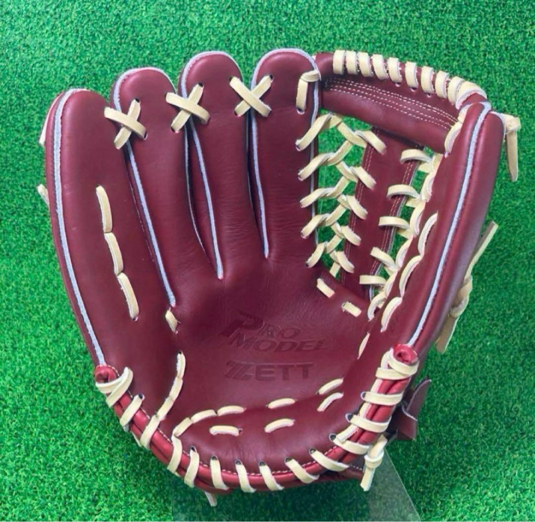 ZETT ゼット 外野手用 グローブ 外野用 硬式野球 左投げ 742