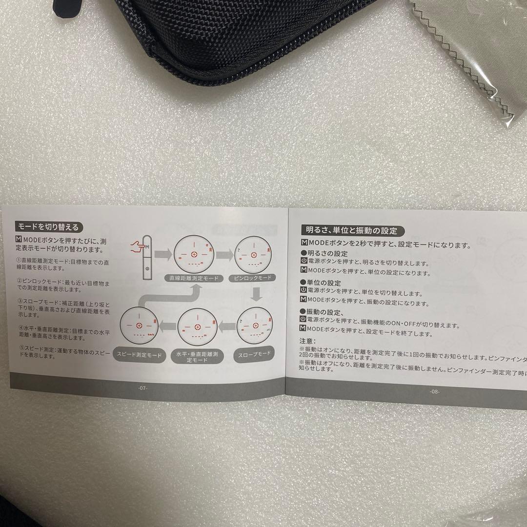 A*A様 送料無料新品ゴルフ用レーザー距離計EENOUR U1000PRO ブラ