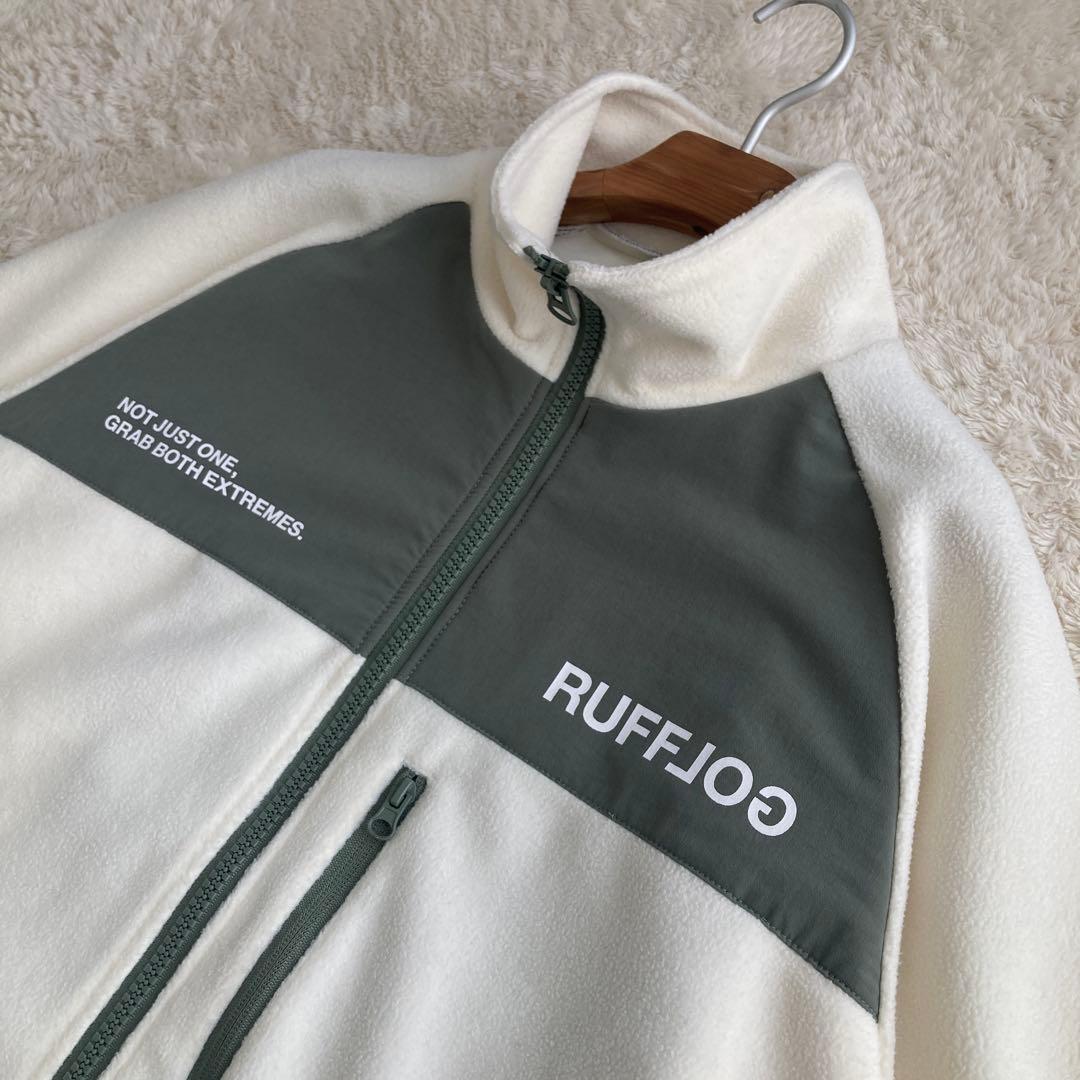 新品！RUFFLOG ラフロッグ　フリースジャケットゴルフウェア　XXL